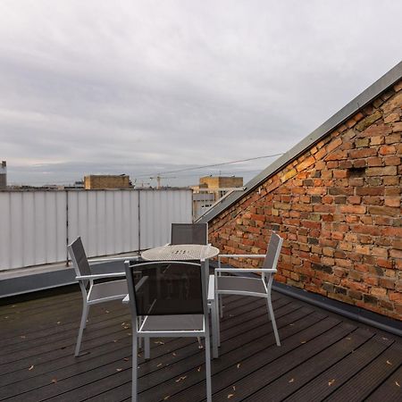 Penthouse Apartment With Terrace Рига Экстерьер фото
