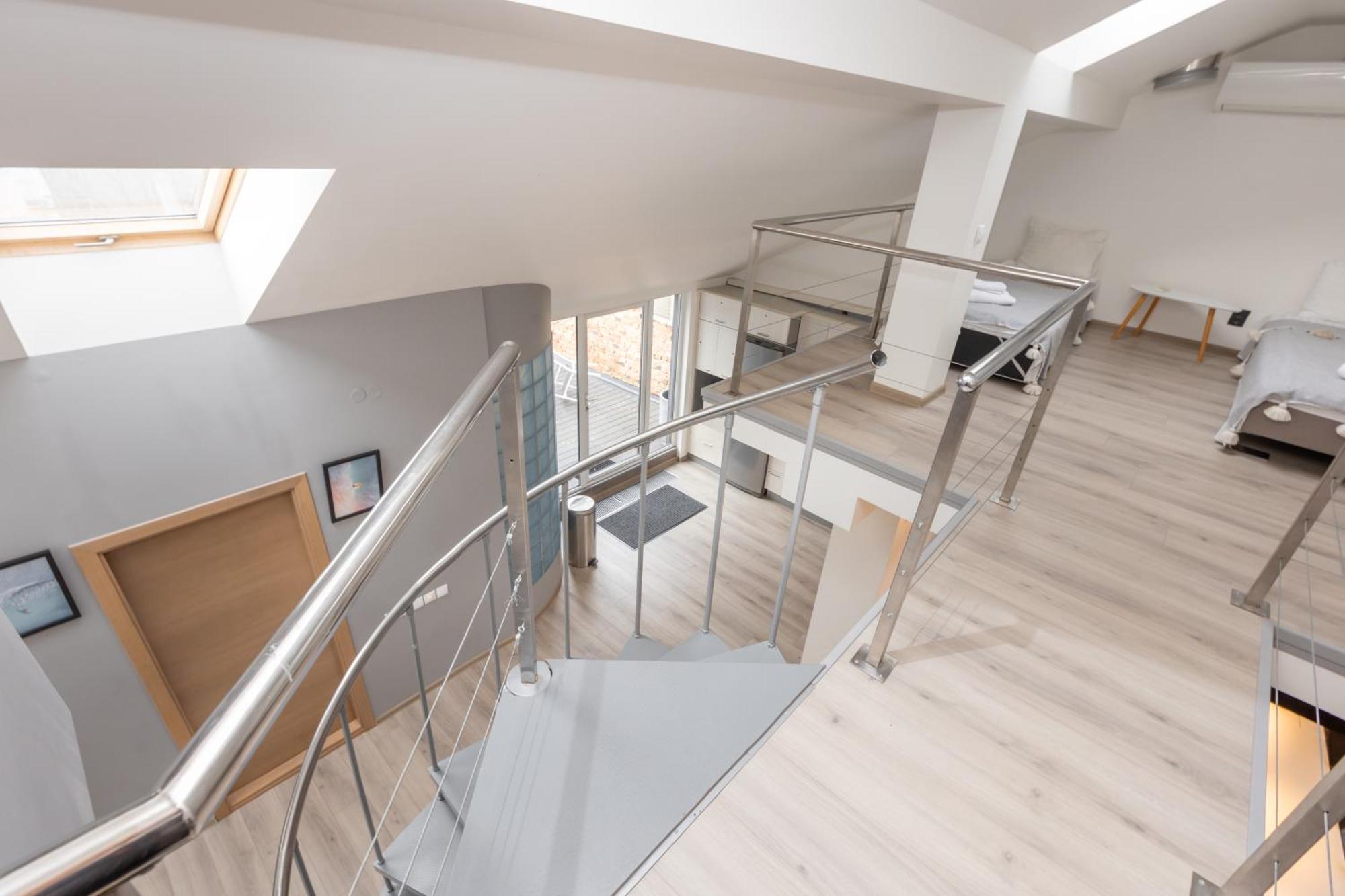 Penthouse Apartment With Terrace Рига Экстерьер фото